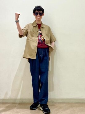 BEAMS LIGHTS Mensさん（メンズ・165cm）の夏コーディネート