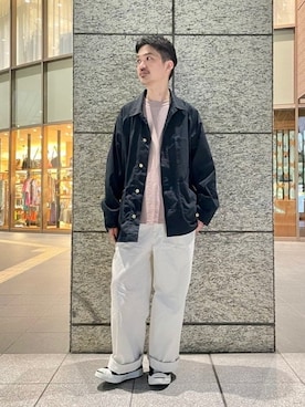 BEAMS LIGHTS Mensさん（メンズ・174cm）の春コーディネート
