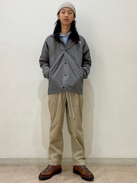 BEAMS LIGHTS Mensさん（メンズ・171cm）の春コーディネート