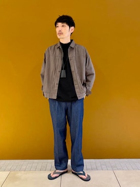 BEAMS LIGHTS Mensさん（メンズ・177cm）の春コーディネート