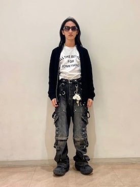 「BEAMS LIGHTS（ビームスライツ）のアイテム（ブルゾン）」を使った、BEAMS LIGHTS Mensさん（メンズ・170cm）の春コーディネート