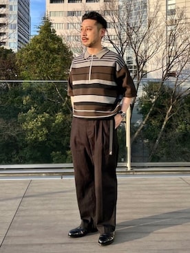 BEAMS LIGHTS Mensさん(メンズ・171cm)の春コーディネート