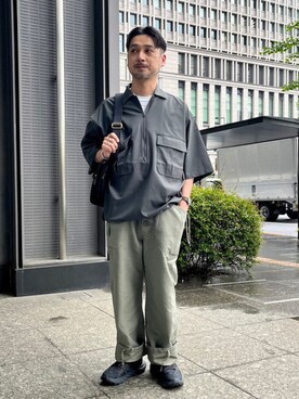 BEAMS LIGHTS Mensさん（メンズ・171cm）の春コーディネート