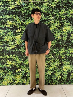 BEAMS LIGHTS Mensさん（メンズ・177cm）の春コーディネート