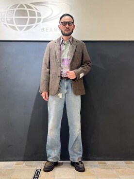 BEAMS LIGHTS Mensさん(メンズ・171cm)の秋コーディネート