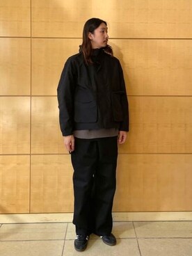 「BEAMS LIGHTS（ビームスライツ）のアイテム（ブルゾン）」を使った、BEAMS LIGHTS Mensさん（メンズ・183cm）の冬コーディネート