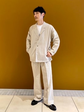 BEAMS LIGHTS Mensさん（メンズ・177cm）の春コーディネート
