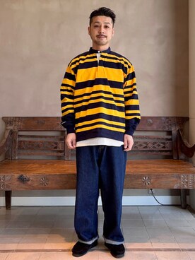 BEAMS LIGHTS Mensさん（メンズ・171cm）の春コーディネート