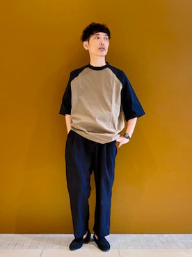 BEAMS LIGHTS Mensさん（メンズ・177cm）の夏コーディネート