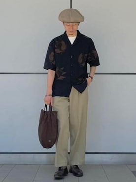 BEAMS LIGHTS Mensさん(メンズ・180cm)の夏コーディネート
