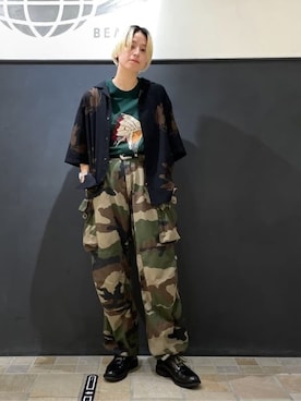 BEAMS LIGHTS Mensさん(レディース・159cm)の夏コーディネート