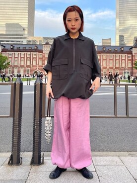 BEAMS LIGHTS Mensさん（レディース・152cm）の春コーディネート