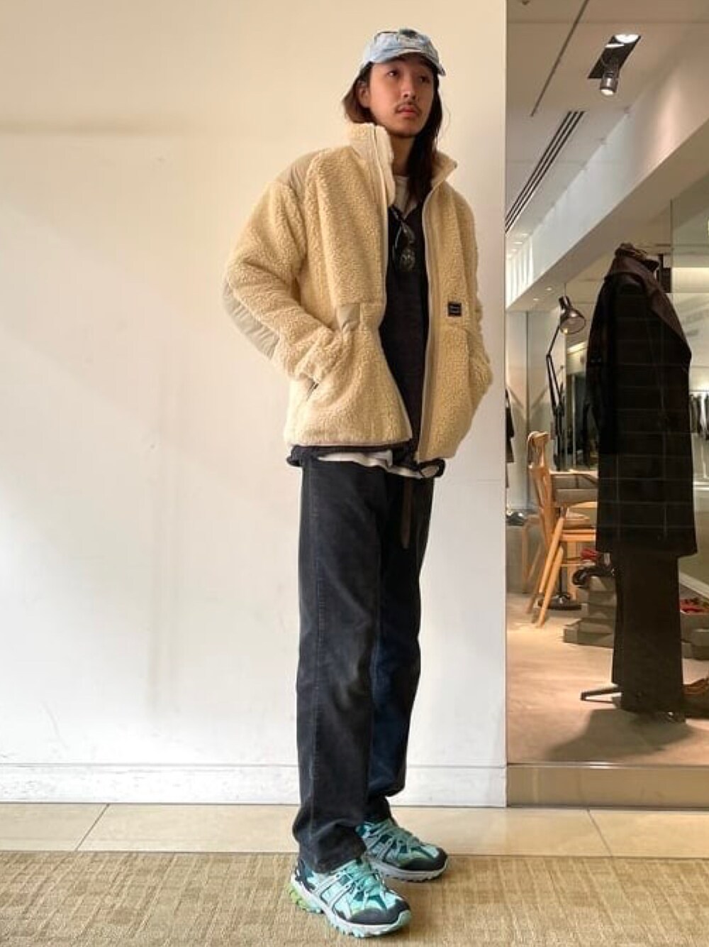 WOOLRICH × BEAMS LIGHTS / 別注 TERRA PILE FLEECE JACKETを使った