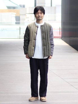 【GRAIN】TAION × BEAMS 別注 チャイナ リインナーダウン TAION × BEAMS LIGHTS / 別注 チャイナ リバーシブル インナー