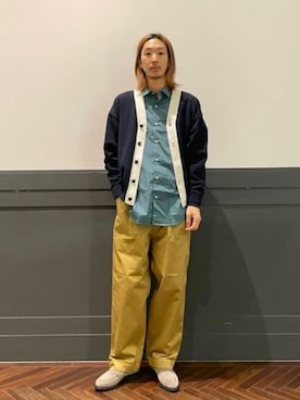 BEAMS LIGHTS Mensさん（メンズ・183cm）の冬コーディネート