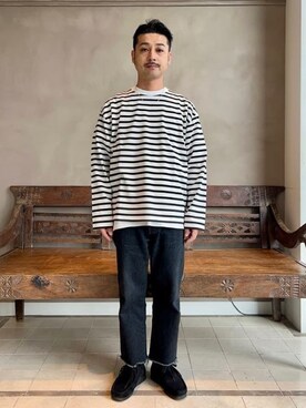 BEAMS LIGHTS Mensさん（メンズ・171cm）の春コーディネート