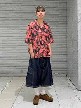 BEAMS LIGHTS Mensさん（メンズ・173cm）の夏コーディネート