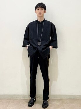 「BEAMS LIGHTS（ビームスライツ）のアイテム（アクセサリー）」を使った、BEAMS LIGHTS Mensさん（メンズ・170cm）の夏コーディネート