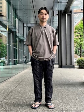 BEAMS LIGHTS Mensさん（メンズ・171cm）の春コーディネート