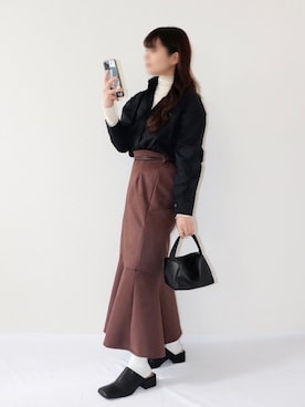 「ciite'（シーテ）のアイテム」を使った、canさん（レディース・156cm）の冬コーディネート