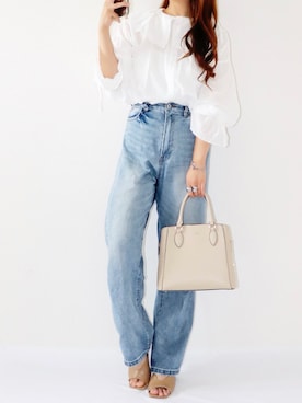 「OLUPIC（オルピック）のアイテム」を使った、canさん（レディース・156cm）の秋コーディネート