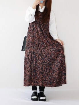 「WYTHE（ワイス）のアイテム」を使った、canさん（レディース・156cm）の春コーディネート