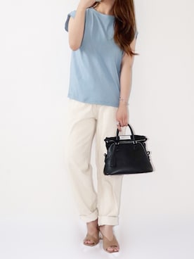 「OLUPIC（オルピック）のアイテム」を使った、canさん（レディース・156cm）の夏コーディネート