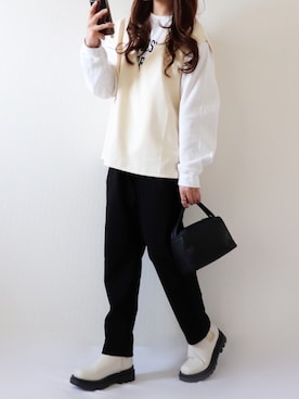 canさん(レディース・156cm)の冬コーディネート