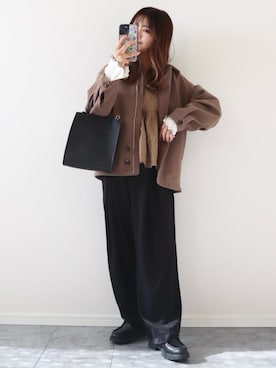 canさん(レディース・156cm)の冬コーディネート