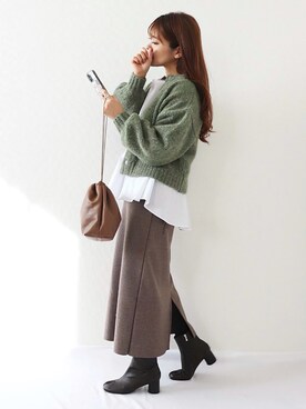 canさん（レディース・156cm）の秋コーディネート