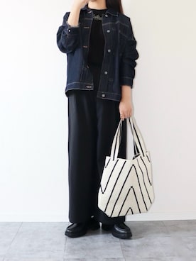 「アイテム（その他シューズ）」を使った、canさん（レディース・156cm）の秋コーディネート