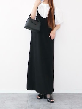 「アイテム（ワンピース/ドレス）」を使った、canさん（レディース・156cm）の夏コーディネート
