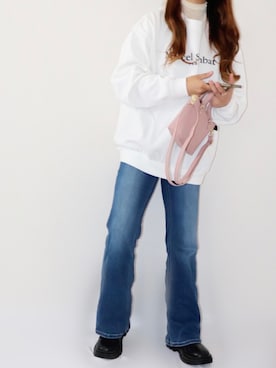 「U.S.POLO ASSN.」｜canさん（レディース・156cm）の秋コーディネート