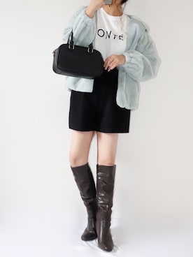 「Fizz（フィズ）のアイテム（ブルゾン）」を使った、canさん（レディース・156cm）の秋コーディネート