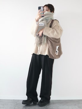 canさん（レディース・156cm）の冬コーディネート