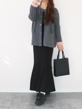 「LAUIR（ラウアー）のアイテム」を使った、canさん（レディース・156cm）の冬コーディネート