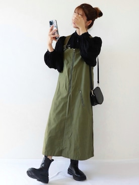 canさん（レディース・156cm）の秋コーディネート