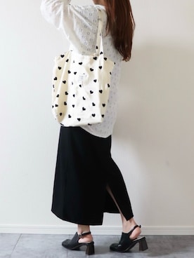 「florist（フローリスト）のアイテム」を使った、canさん（レディース・156cm）の春コーディネート