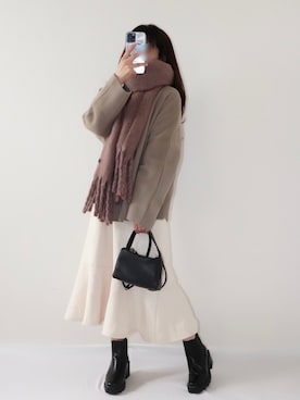 canさん（レディース・156cm）の冬コーディネート