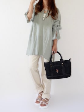 canさん(レディース・156cm)の夏コーディネート