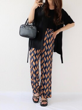 「coca（ANDEX shoes product）（コカ）のアイテム（サンダル）」を使った、canさん（レディース・156cm）の夏コーディネート