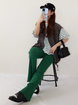 canさん（レディース・156cm）の春コーディネート