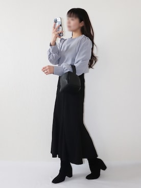 「パワショル」｜「アイテム（その他）」を使った、canさん（レディース・156cm）の冬コーディネート