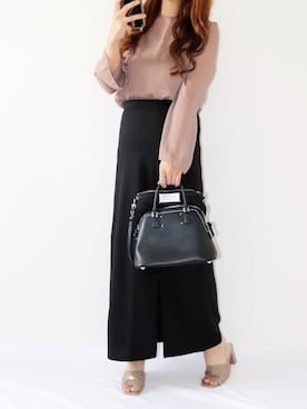 「JUNOAH」｜「アイテム（その他）」を使った、canさん（レディース・156cm）の夏コーディネート
