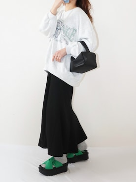 「ciite'（シーテ）のアイテム」を使った、canさん（レディース・156cm）の春コーディネート