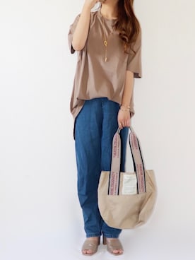 canさん（レディース・156cm）の夏コーディネート