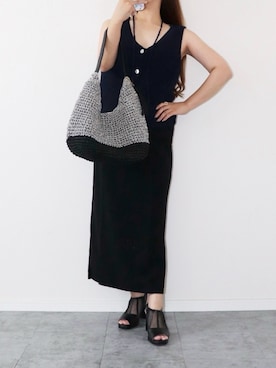 「アイテム（その他）」を使った、canさん（レディース・156cm）の夏コーディネート