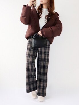 「#今日のコーデ」｜「アイテム（その他）」を使った、canさん（レディース・156cm）の冬コーディネート