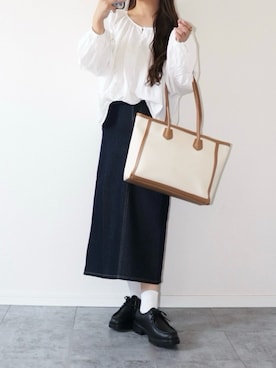 「アイテム（その他シューズ）」を使った、canさん（レディース・156cm）の秋コーディネート