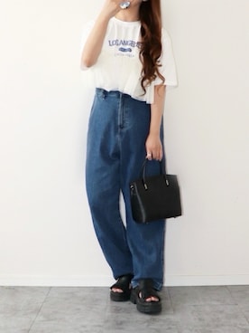 「アイテム（キャミソール）」を使った、canさん（レディース・156cm）の夏コーディネート
